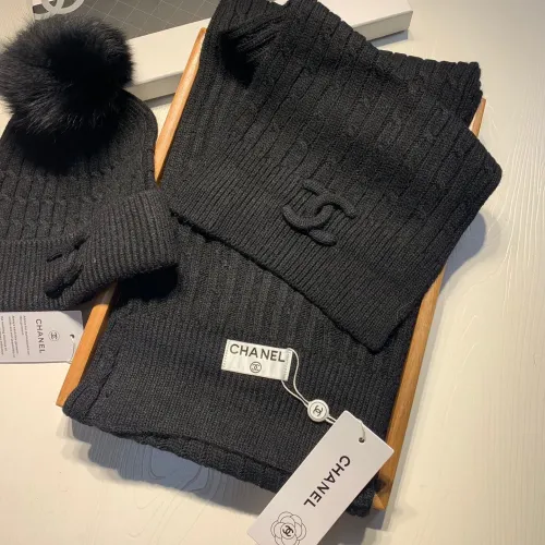 Cheap Chanel Hat and Scarf Set #1407452 Replica Wholesale [$68.00 USD] [ITEM#1407452] on Replica Chanel Hat and Scarf and Glove Set
