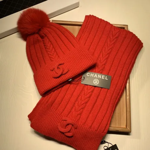 Chanel Hat and Scarf Set #1407457