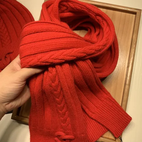 Cheap Chanel Hat and Scarf Set #1407457 Replica Wholesale [$64.00 USD] [ITEM#1407457] on Replica Chanel Hat and Scarf and Glove Set
