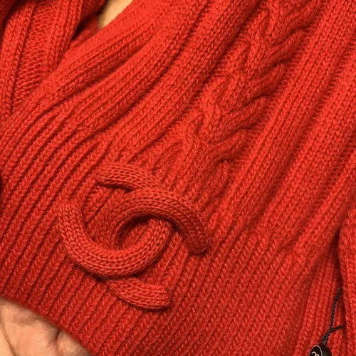 Cheap Chanel Hat and Scarf Set #1407457 Replica Wholesale [$64.00 USD] [ITEM#1407457] on Replica Chanel Hat and Scarf and Glove Set