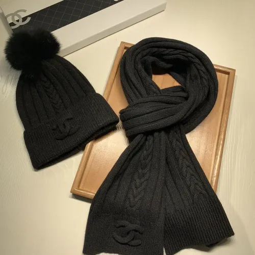 Cheap Chanel Hat and Scarf Set #1407461 Replica Wholesale [$64.00 USD] [ITEM#1407461] on Replica Chanel Hat and Scarf and Glove Set