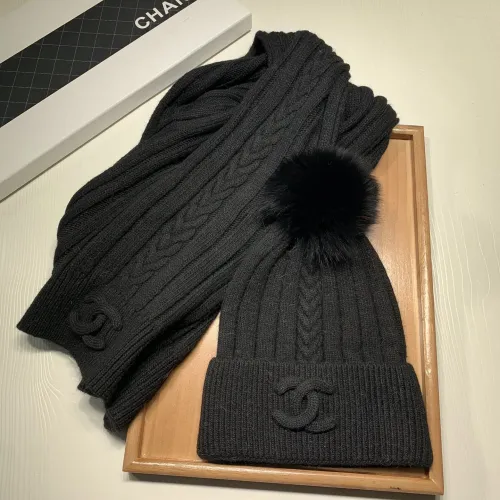 Cheap Chanel Hat and Scarf Set #1407461 Replica Wholesale [$64.00 USD] [ITEM#1407461] on Replica Chanel Hat and Scarf and Glove Set