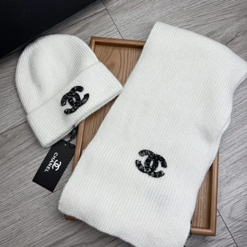 Cheap Chanel Hat and Scarf Set #1407468 Replica Wholesale [$52.00 USD] [ITEM#1407468] on Replica Chanel Hat and Scarf and Glove Set
