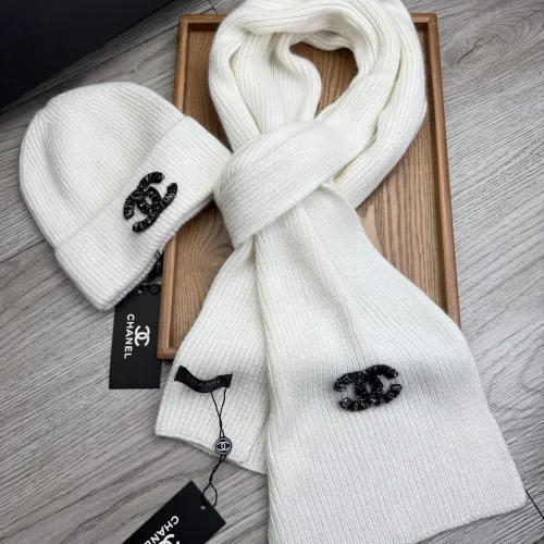 Cheap Chanel Hat and Scarf Set #1407468 Replica Wholesale [$52.00 USD] [ITEM#1407468] on Replica Chanel Hat and Scarf and Glove Set