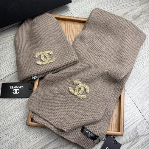 Cheap Chanel Hat and Scarf Set #1407469 Replica Wholesale [$52.00 USD] [ITEM#1407469] on Replica Chanel Hat and Scarf and Glove Set