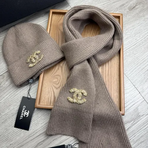 Cheap Chanel Hat and Scarf Set #1407469 Replica Wholesale [$52.00 USD] [ITEM#1407469] on Replica Chanel Hat and Scarf and Glove Set