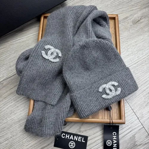 Cheap Chanel Hat and Scarf Set #1407470 Replica Wholesale [$52.00 USD] [ITEM#1407470] on Replica Chanel Hat and Scarf and Glove Set