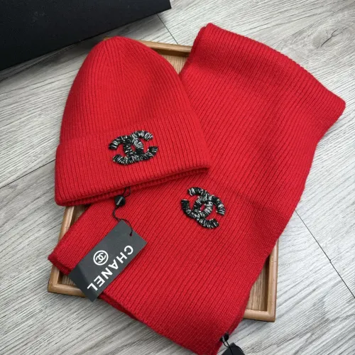 Cheap Chanel Hat and Scarf Set #1407471 Replica Wholesale [$52.00 USD] [ITEM#1407471] on Replica Chanel Hat and Scarf and Glove Set