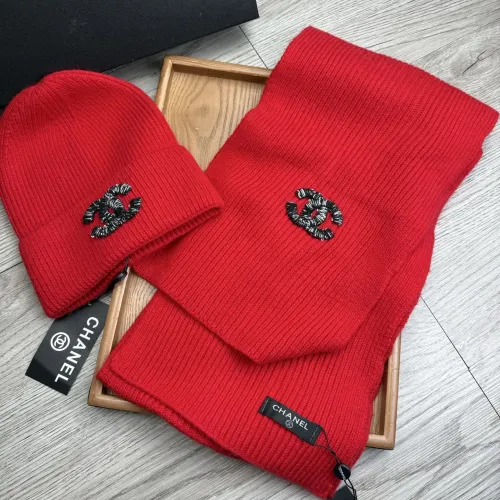 Cheap Chanel Hat and Scarf Set #1407471 Replica Wholesale [$52.00 USD] [ITEM#1407471] on Replica Chanel Hat and Scarf and Glove Set