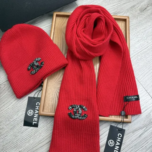 Cheap Chanel Hat and Scarf Set #1407471 Replica Wholesale [$52.00 USD] [ITEM#1407471] on Replica Chanel Hat and Scarf and Glove Set