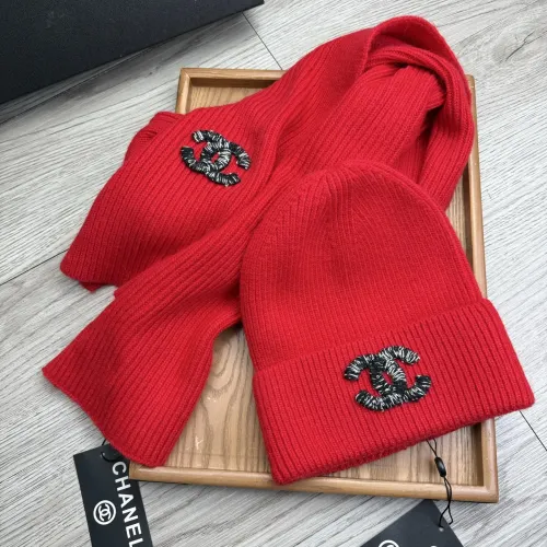 Cheap Chanel Hat and Scarf Set #1407471 Replica Wholesale [$52.00 USD] [ITEM#1407471] on Replica Chanel Hat and Scarf and Glove Set