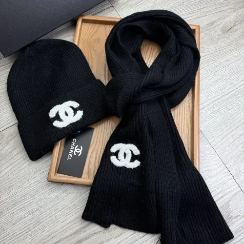 Cheap Chanel Hat and Scarf Set #1407474 Replica Wholesale [$52.00 USD] [ITEM#1407474] on Replica Chanel Hat and Scarf and Glove Set