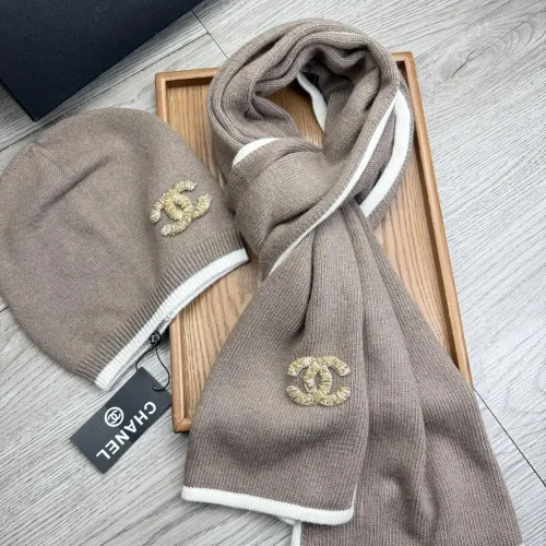 Cheap Chanel Hat and Scarf Set #1407479 Replica Wholesale [$52.00 USD] [ITEM#1407479] on Replica Chanel Hat and Scarf and Glove Set