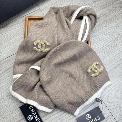 Cheap Chanel Hat and Scarf Set #1407479 Replica Wholesale [$52.00 USD] [ITEM#1407479] on Replica Chanel Hat and Scarf and Glove Set