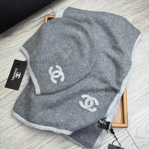 Chanel Hat and Scarf Set #1407480