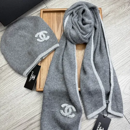 Cheap Chanel Hat and Scarf Set #1407480 Replica Wholesale [$52.00 USD] [ITEM#1407480] on Replica Chanel Hat and Scarf and Glove Set