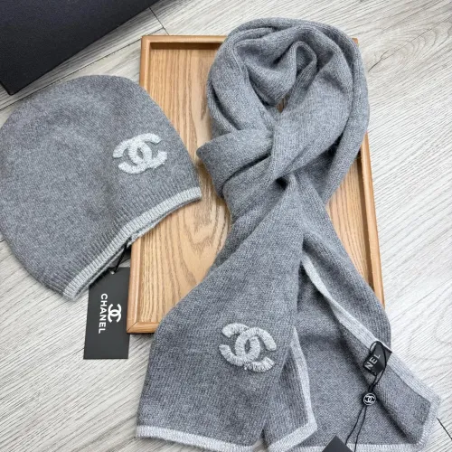 Cheap Chanel Hat and Scarf Set #1407480 Replica Wholesale [$52.00 USD] [ITEM#1407480] on Replica Chanel Hat and Scarf and Glove Set