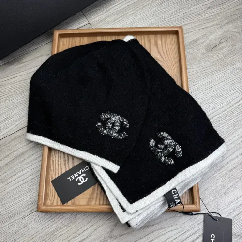Cheap Chanel Hat and Scarf Set #1407484 Replica Wholesale [$52.00 USD] [ITEM#1407484] on Replica Chanel Hat and Scarf and Glove Set