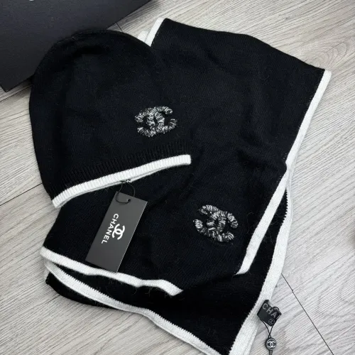Cheap Chanel Hat and Scarf Set #1407484 Replica Wholesale [$52.00 USD] [ITEM#1407484] on Replica Chanel Hat and Scarf and Glove Set