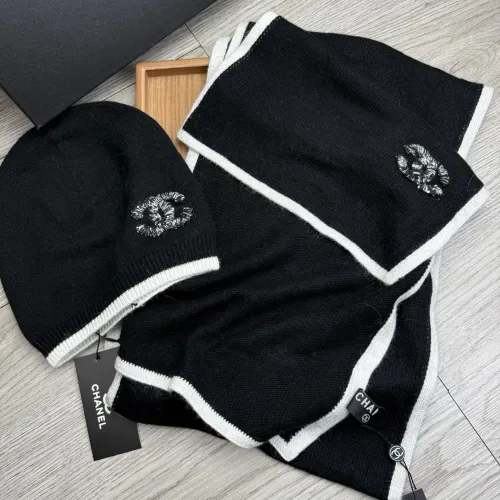 Cheap Chanel Hat and Scarf Set #1407484 Replica Wholesale [$52.00 USD] [ITEM#1407484] on Replica Chanel Hat and Scarf and Glove Set