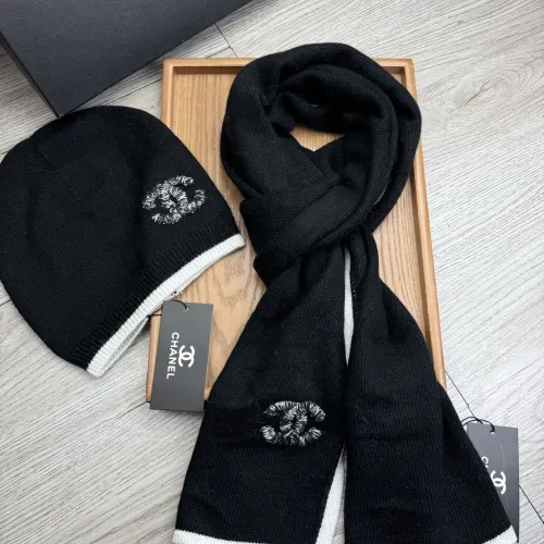 Cheap Chanel Hat and Scarf Set #1407484 Replica Wholesale [$52.00 USD] [ITEM#1407484] on Replica Chanel Hat and Scarf and Glove Set
