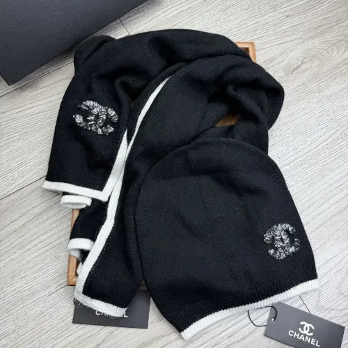 Cheap Chanel Hat and Scarf Set #1407484 Replica Wholesale [$52.00 USD] [ITEM#1407484] on Replica Chanel Hat and Scarf and Glove Set