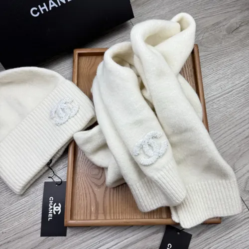 Cheap Chanel Hat and Scarf Set #1407486 Replica Wholesale [$52.00 USD] [ITEM#1407486] on Replica Chanel Hat and Scarf and Glove Set