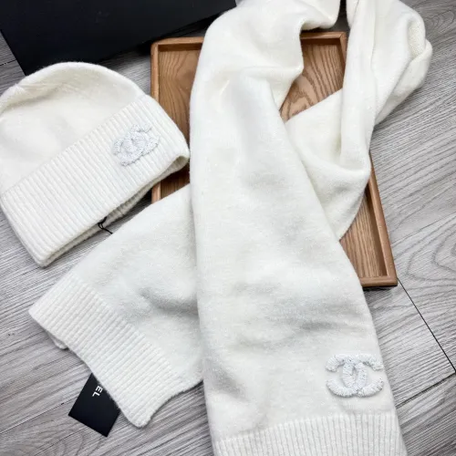 Cheap Chanel Hat and Scarf Set #1407486 Replica Wholesale [$52.00 USD] [ITEM#1407486] on Replica Chanel Hat and Scarf and Glove Set