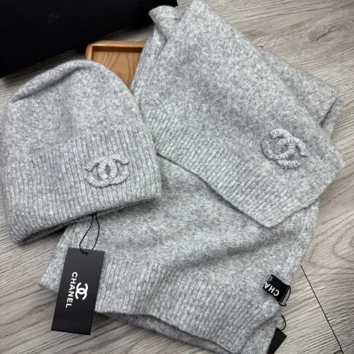 Cheap Chanel Hat and Scarf Set #1407487 Replica Wholesale [$52.00 USD] [ITEM#1407487] on Replica Chanel Hat and Scarf and Glove Set
