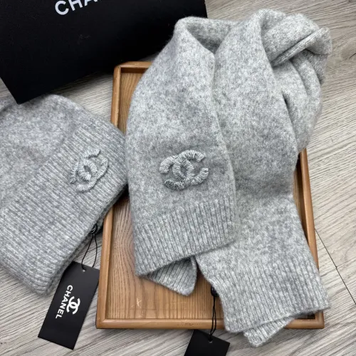 Cheap Chanel Hat and Scarf Set #1407487 Replica Wholesale [$52.00 USD] [ITEM#1407487] on Replica Chanel Hat and Scarf and Glove Set