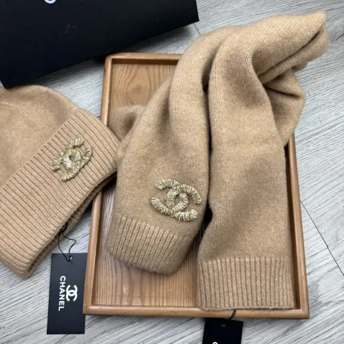 Cheap Chanel Hat and Scarf Set #1407488 Replica Wholesale [$52.00 USD] [ITEM#1407488] on Replica Chanel Hat and Scarf and Glove Set