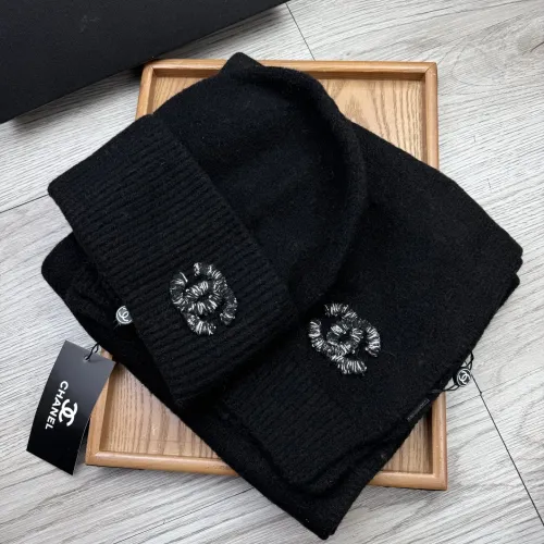 Cheap Chanel Hat and Scarf Set #1407489 Replica Wholesale [$52.00 USD] [ITEM#1407489] on Replica Chanel Hat and Scarf and Glove Set
