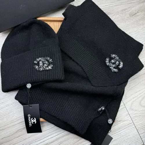 Cheap Chanel Hat and Scarf Set #1407489 Replica Wholesale [$52.00 USD] [ITEM#1407489] on Replica Chanel Hat and Scarf and Glove Set