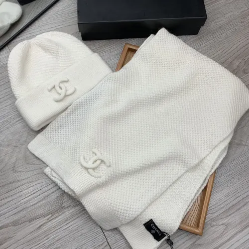 Cheap Chanel Hat and Scarf Set #1407490 Replica Wholesale [$52.00 USD] [ITEM#1407490] on Replica Chanel Hat and Scarf and Glove Set