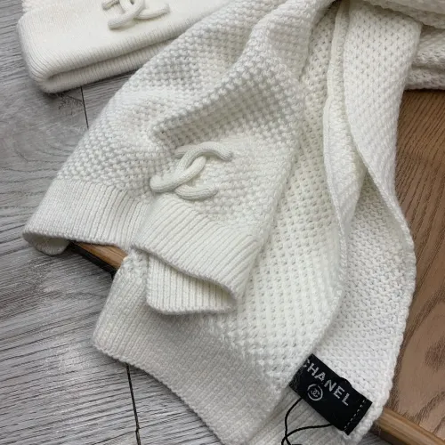 Cheap Chanel Hat and Scarf Set #1407490 Replica Wholesale [$52.00 USD] [ITEM#1407490] on Replica Chanel Hat and Scarf and Glove Set