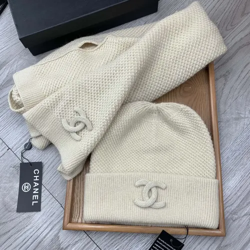 Cheap Chanel Hat and Scarf Set #1407491 Replica Wholesale [$52.00 USD] [ITEM#1407491] on Replica Chanel Hat and Scarf and Glove Set