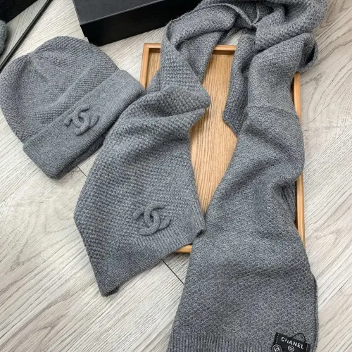 Cheap Chanel Hat and Scarf Set #1407492 Replica Wholesale [$52.00 USD] [ITEM#1407492] on Replica Chanel Hat and Scarf and Glove Set