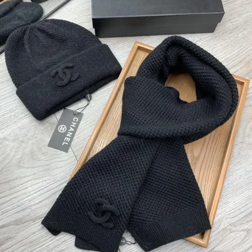 Cheap Chanel Hat and Scarf Set #1407493 Replica Wholesale [$52.00 USD] [ITEM#1407493] on Replica Chanel Hat and Scarf and Glove Set