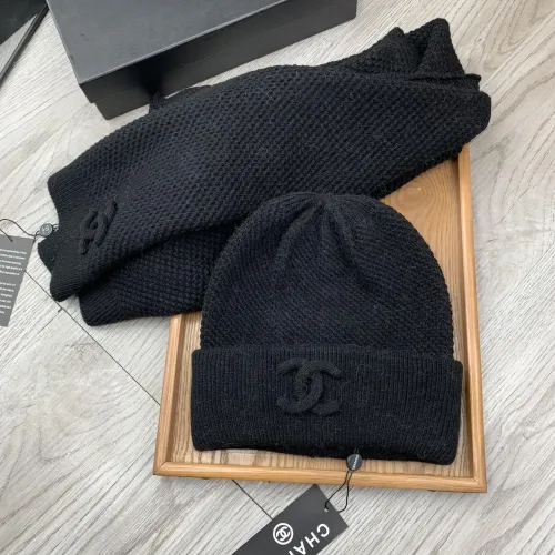 Cheap Chanel Hat and Scarf Set #1407493 Replica Wholesale [$52.00 USD] [ITEM#1407493] on Replica Chanel Hat and Scarf and Glove Set
