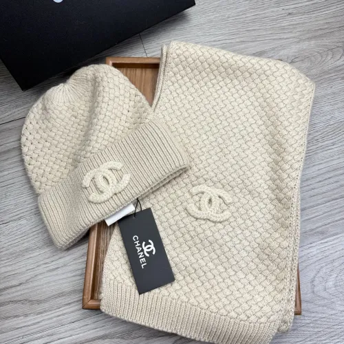 Cheap Chanel Hat and Scarf Set #1407495 Replica Wholesale [$52.00 USD] [ITEM#1407495] on Replica Chanel Hat and Scarf and Glove Set