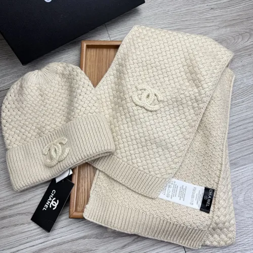 Cheap Chanel Hat and Scarf Set #1407495 Replica Wholesale [$52.00 USD] [ITEM#1407495] on Replica Chanel Hat and Scarf and Glove Set