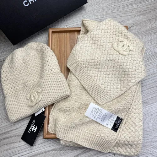 Cheap Chanel Hat and Scarf Set #1407495 Replica Wholesale [$52.00 USD] [ITEM#1407495] on Replica Chanel Hat and Scarf and Glove Set