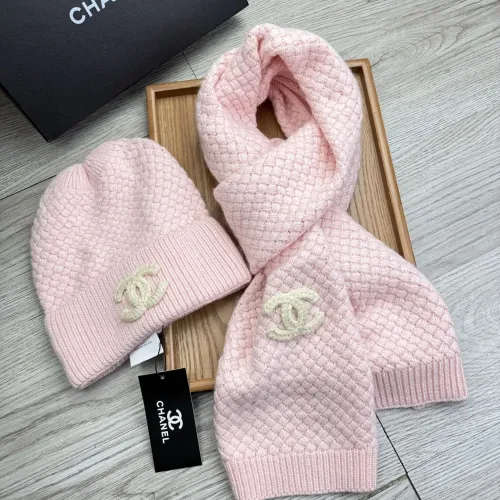 Cheap Chanel Hat and Scarf Set #1407496 Replica Wholesale [$52.00 USD] [ITEM#1407496] on Replica Chanel Hat and Scarf and Glove Set