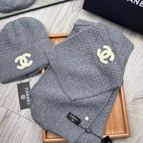 Cheap Chanel Hat and Scarf Set #1407497 Replica Wholesale [$52.00 USD] [ITEM#1407497] on Replica Chanel Hat and Scarf and Glove Set