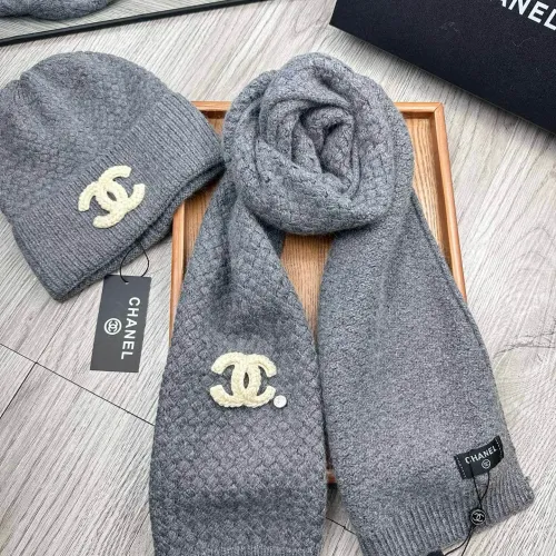 Cheap Chanel Hat and Scarf Set #1407497 Replica Wholesale [$52.00 USD] [ITEM#1407497] on Replica Chanel Hat and Scarf and Glove Set