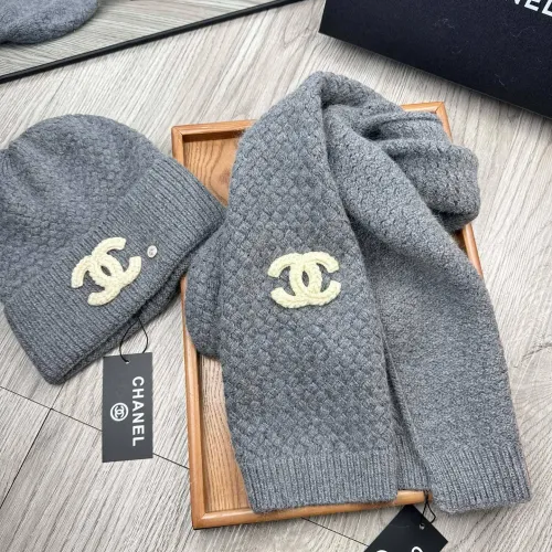 Cheap Chanel Hat and Scarf Set #1407497 Replica Wholesale [$52.00 USD] [ITEM#1407497] on Replica Chanel Hat and Scarf and Glove Set