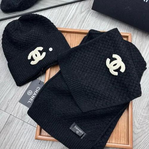 Cheap Chanel Hat and Scarf Set #1407498 Replica Wholesale [$52.00 USD] [ITEM#1407498] on Replica Chanel Hat and Scarf and Glove Set