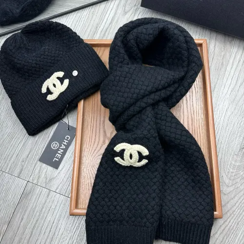 Cheap Chanel Hat and Scarf Set #1407498 Replica Wholesale [$52.00 USD] [ITEM#1407498] on Replica Chanel Hat and Scarf and Glove Set