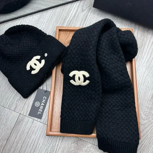 Cheap Chanel Hat and Scarf Set #1407498 Replica Wholesale [$52.00 USD] [ITEM#1407498] on Replica Chanel Hat and Scarf and Glove Set