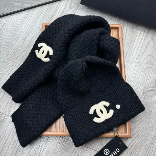 Cheap Chanel Hat and Scarf Set #1407498 Replica Wholesale [$52.00 USD] [ITEM#1407498] on Replica Chanel Hat and Scarf and Glove Set